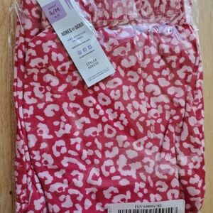 Agnes & Dora Pink Leggings Leopard Print
